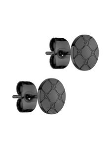 Tamaris Серьги Logomania черного цвета