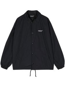Undercover бомбер с логотипом, черный