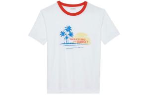 Футболка мужская белая Saint Laurent, белый