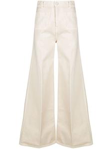 JOSEPH джинсы широкого кроя, нейтральный цвет
