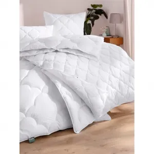 Одеяло из искусственного волокна, 1 шт. Fan, белый