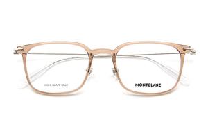 MONTBLANC Пластиковые металлические квадратные оправы для очков унисекс, Brown