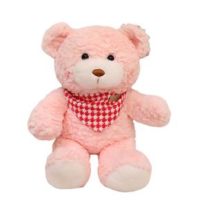 Плюшевая кукла Scarf Bear высотой 30см/40см Bobby Bear, розовый