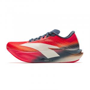 ANTA C202 7.0 кроссовки для бега мужские низкие Neon Bright Red/Neon Bright Orange/Milou Yellow