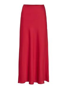 VILA Юбка 'VIEllette' в карминно-красном цвете