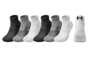 Средние хлопковые носки Unisex 3/6 Double Under Armour, серый