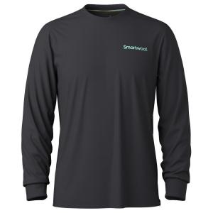 Футболка с длинным рукавом и графическим принтом «Вид на гондолу» - длинный рукав Smartwool, черный