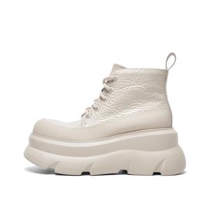 CHERYKALLY Женские ботильоны на каблуке 8 см Ecru, цвет Ecru