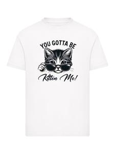 Рубашка F4NT4STIC Kätzchen You Gotta Be Kitten Me!, белый