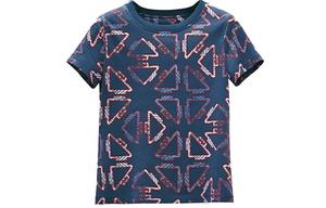 Футболка женская Hermes, синий / бордовый