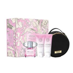 Набор парфюма Glitter Crystal в подарочной коробке Eau De Toilette VERSACE, розовый brilliance diamond perfume box