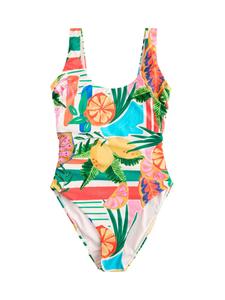 Next Купальник в темно-зеленом цвете