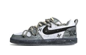 Обувь для скейтбординга Court Borough, мужская, низкая, серая Nike