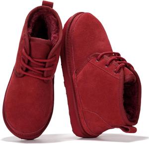 Проект Cloud 100% кожаные ботильоны для женщин - стелька с памятью формы, зимняя обувь и противоскользящие шнурованные ботинки, осенние сапоги для женщин (Julee) Project Cloud, Rot/Ausflug, Einfarbig (Getaway Solids)