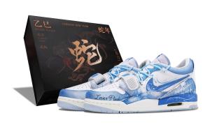 Jordan Легкие детские баскетбольные кроссовки Legacy 312 Blue Tone Fantasy низкие Blue для подростков