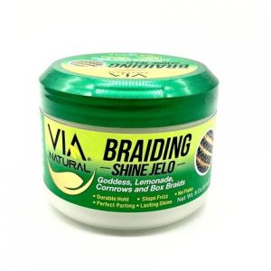 Braiding Shine Jelo для кос Goddess, Lemonade, Cornrows и Box Braids Via Natural