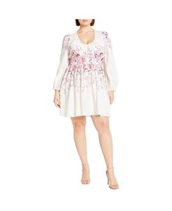 Платье Keyla с принтом больших размеров CITY CHIC, Posie iry perfection