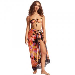 Schal Palm Spring Pareo Seafolly, черный