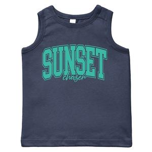 Топ Varsity sunset chaser для малышей The Juniper Shop, Navy
