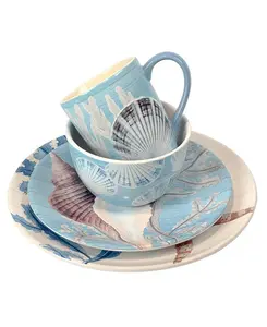 За берегом. Набор столовых приборов из 16 предметов, сервиз на 4 персоны. Certified International, miscellaneous