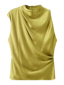 Блуза MANGO SUNSET, горчица