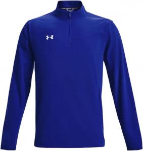 Under Armour мужская футболка с длинным рукавом UA Motivate 2.0 - водонепроницаемая, Royal-White