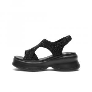 BELLE Пляжные сандалии женские черные