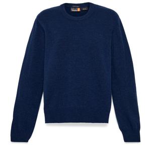 Женский мериносовый свитер с круглым вырезом - мериносовый свитер Timberland, Peacoat