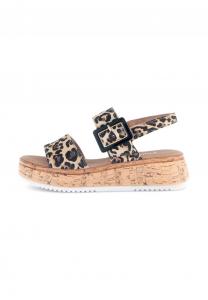 Босоножки на платформе Wedge sandals Gabor, бежевый