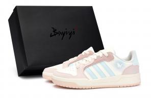 Adidas Neo Кроссовки для скейтбординга Entrap унисекс, низкие, бежевые/розовые/синие