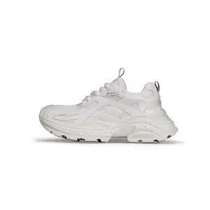 WANDER AROUND Легкие, низкие, массивные кроссовки с амортизацией, увеличивающие рост, женские, белые