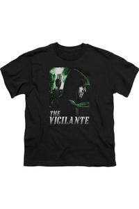 Футболка Arrow Star City Defender с коротким рукавом для детей Gildan, черный