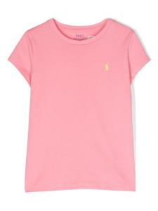 Ralph Lauren футболка с логотипом Polo Pony, розовый