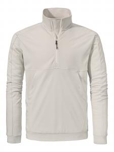 Schöffel Свитер 'Urban CIRC Fleece Style Baguio MNS' в цвете Natural White
