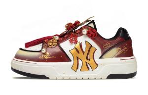 MLB Толстые внутренние кроссовки для скейтбординга Funi Day Of Great Joy из полиуретана, износостойкие, низкие, унисекс, белый с красными элементами