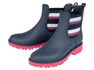 Женские дождевые ботильоны esmara с приспособлением для перевязки, темно-синий/розовый