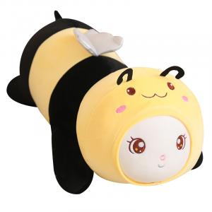 Кролик превращается в свинку пчелу, динозавра бегемота акулу плюшевые куклы, высота 40cm/60cm/80cm/100cm Tongle