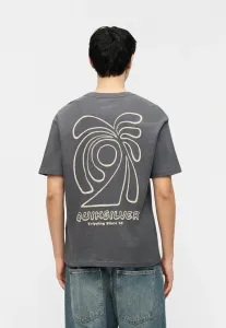 Футболка с изогнутым принтом в виде пальм. Quiksilver, Iron Gate
