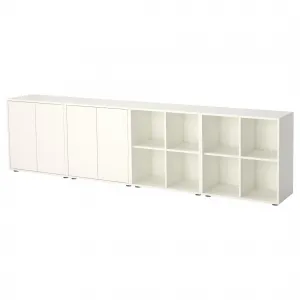 Комбинация для хранения, белый, 280x35x72 см, EKET IKEA