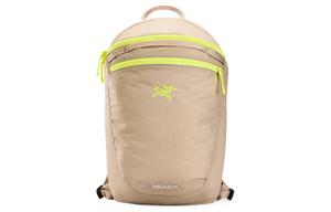 Рюкзак из нейлона цвета винно-коричневый/гоночный зеленый унисекс Arcteryx