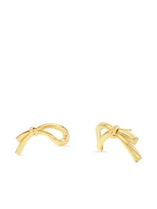 Серьги Knot из желтого золота Lizzie Mandler Fine Jewelry, золотистый