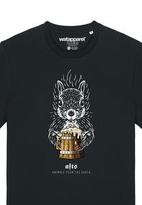 Футболка с принтом watapparel, черный