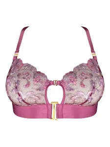 Бюстгальтер с цветочным принтом Siren Bordelle, розовый