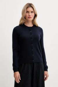 Кардиган с шерстью United Colors Of Benetton, темно-синий