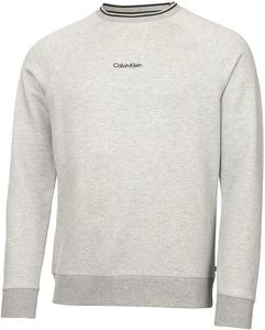 Мужской мягкий свитер для гольфа Calvin Klein Rendell из эластичной ткани с круглым вырезом, Silver Marl