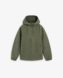 Мужская утепленная куртка с капюшоном и регулируемым шнурком Scalpers, хаки