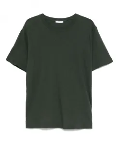 Хлопковая футболка, произведенная в Италии. Boglioli, зеленый