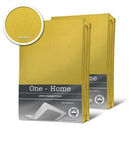 2 водяные простыни желтые 200 х 220 см One-Home, желтый