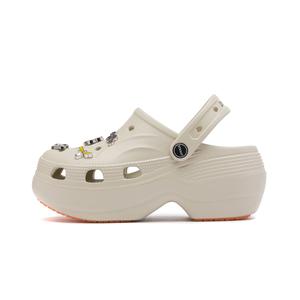 Клоги женские ST&SAT, слоновая кость