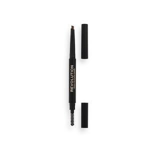 Двусторонний карандаш для бровей REVOLUTION Duo Brow Definer, Brown